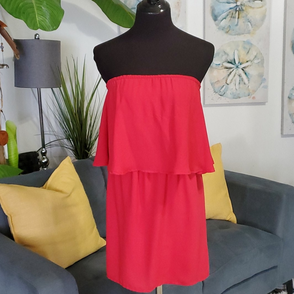 Strapless dress
